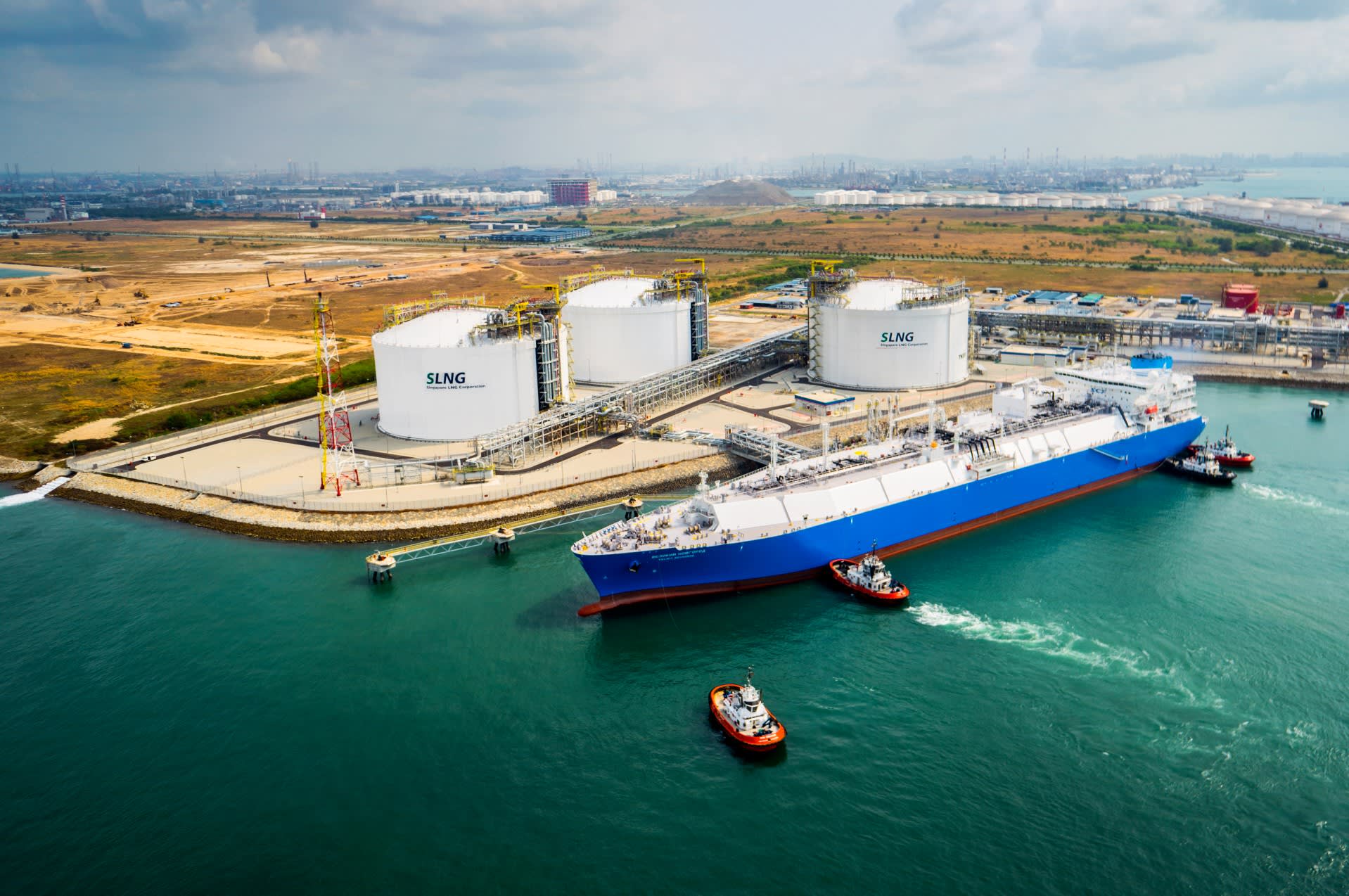 Singapore LNG Corporation завершила реконструкцию СПГ терминала на острове Джуронг