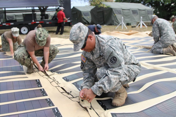 Армия США активно переходит на возобновляемую энергетику