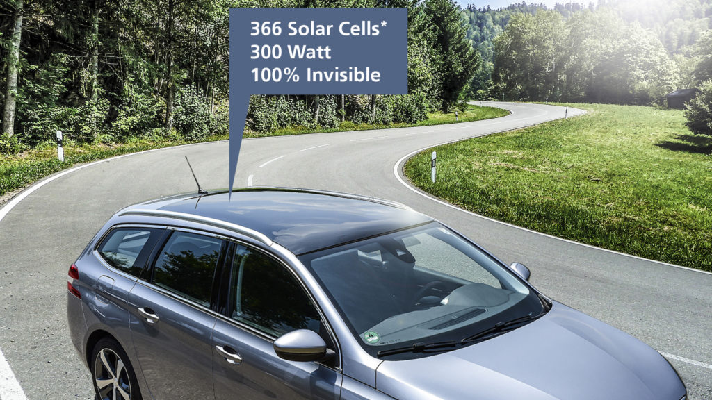Fraunhofer ISE представляет невидимые солнечные крыши для транспортных средств