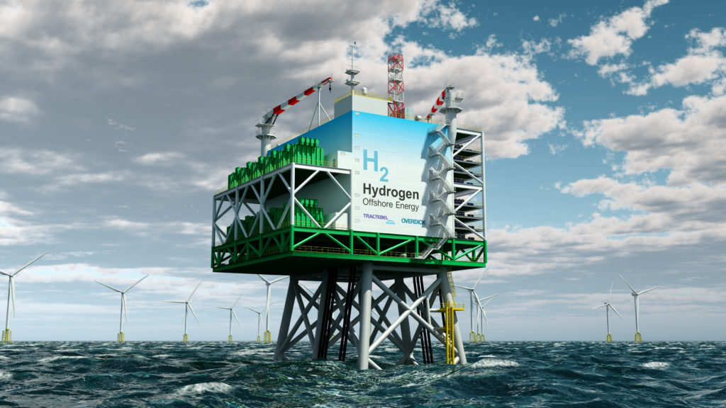 Tractebel представляет новую морскую водородную платформу