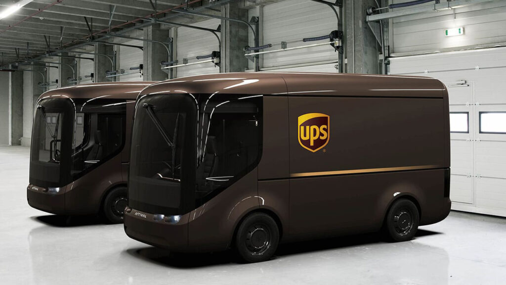 UPS создает парк электромобилей